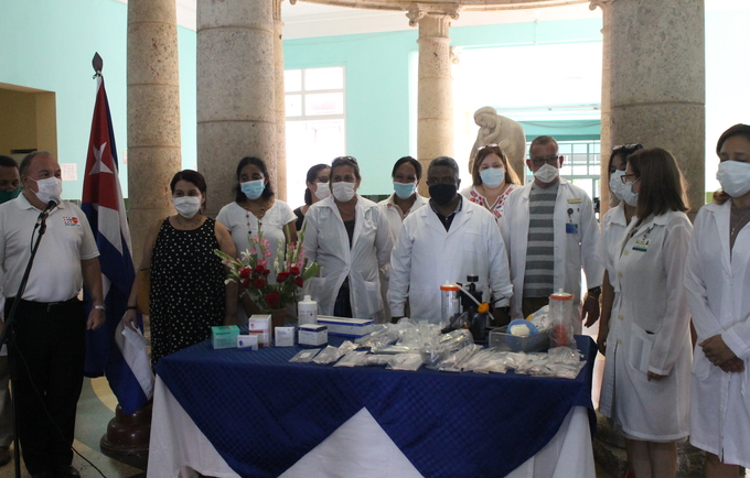 UNFPA entrega donación a instituciones de salud cubanas como parte de la respuesta a la crisis generada por la COVID-19