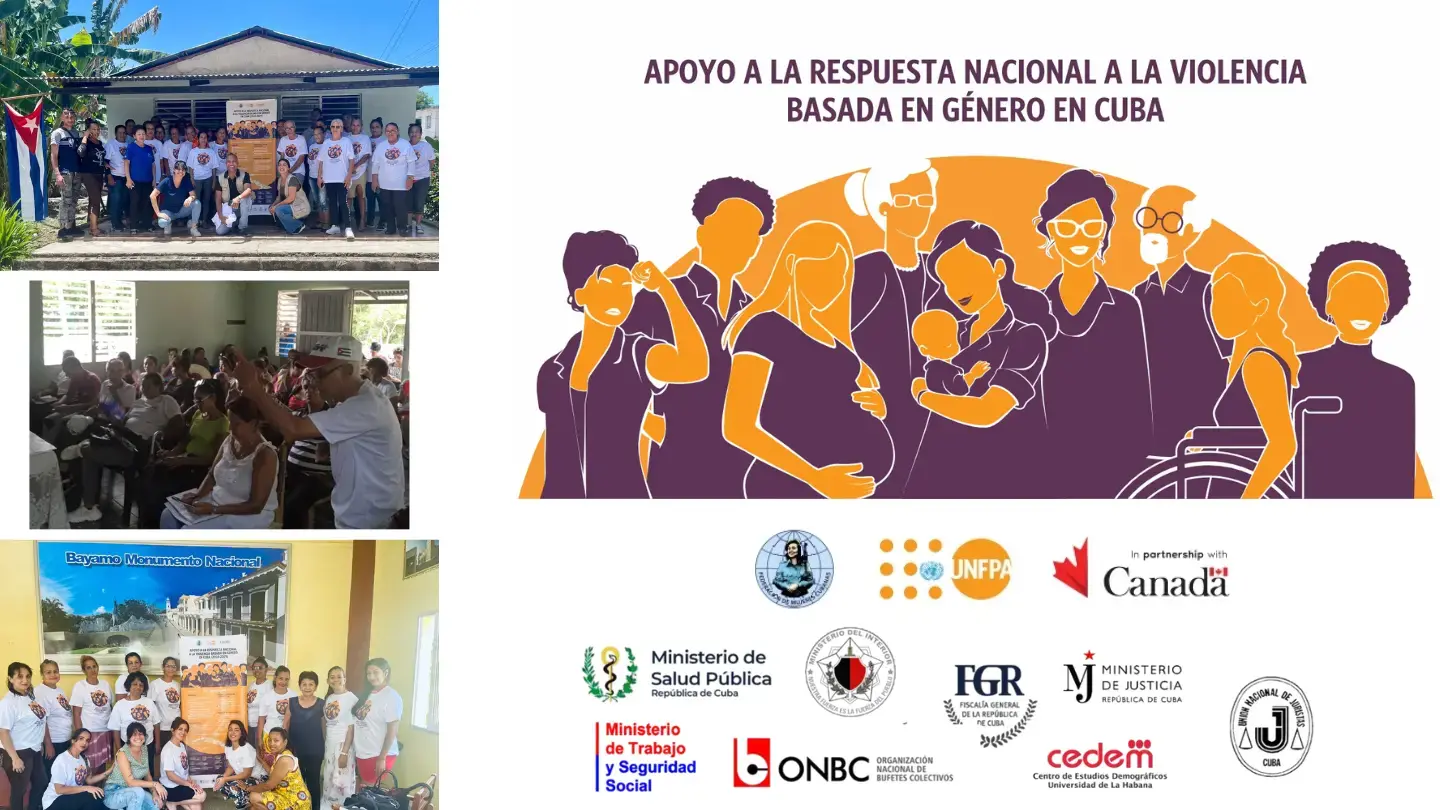 Proyecto "Apoyo a la Respuesta Nacional a la Violencia Basada en Género" llega a Granma