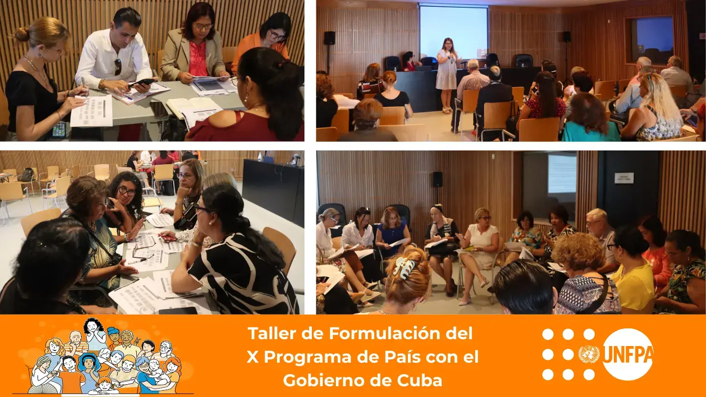 Desarrolló UNFPA Cuba taller para la formulación del X Programa de País con el Gobierno de Cuba