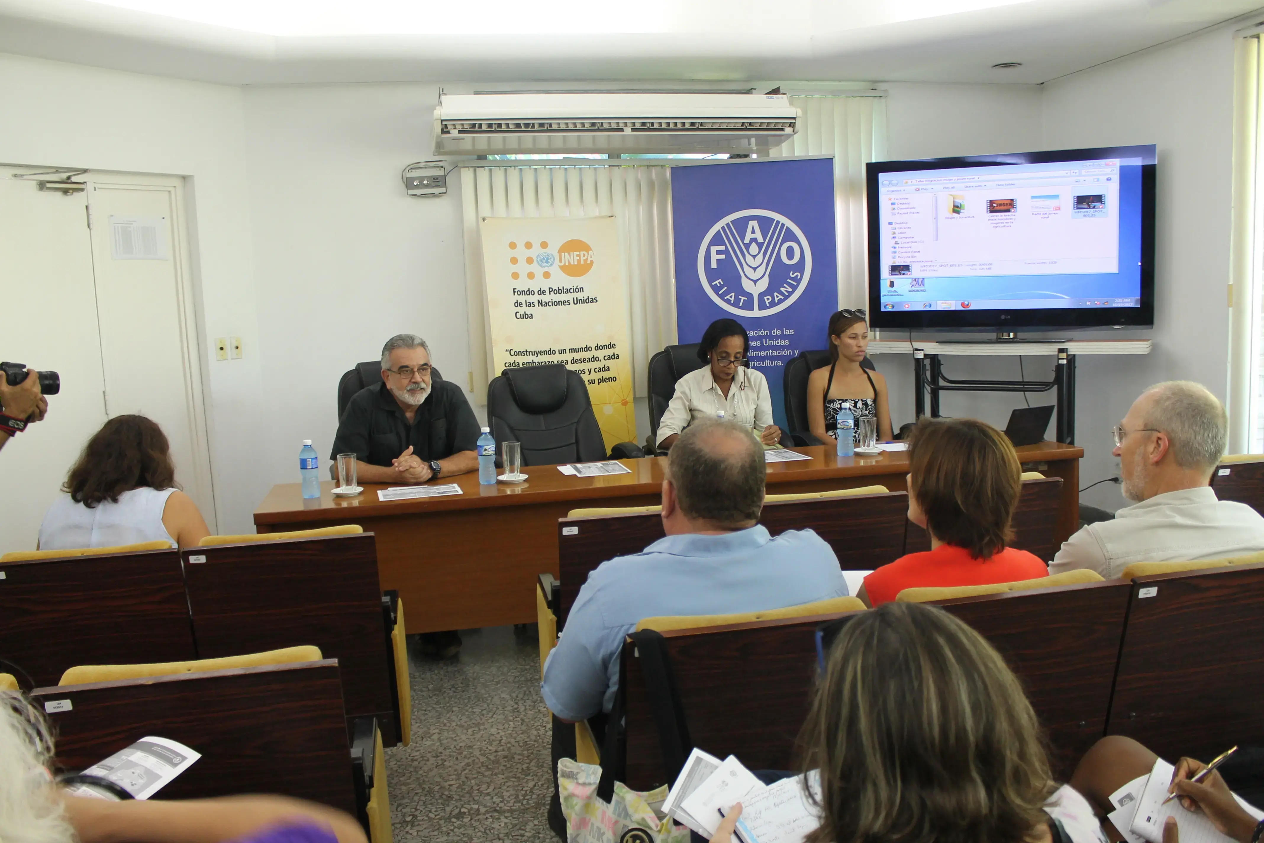 La migración en el espacio rural centró panel académico por Día Mundial de la Alimentación