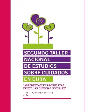 Segundo Taller Nacional de Estudios sobre Cuidados en Cuba